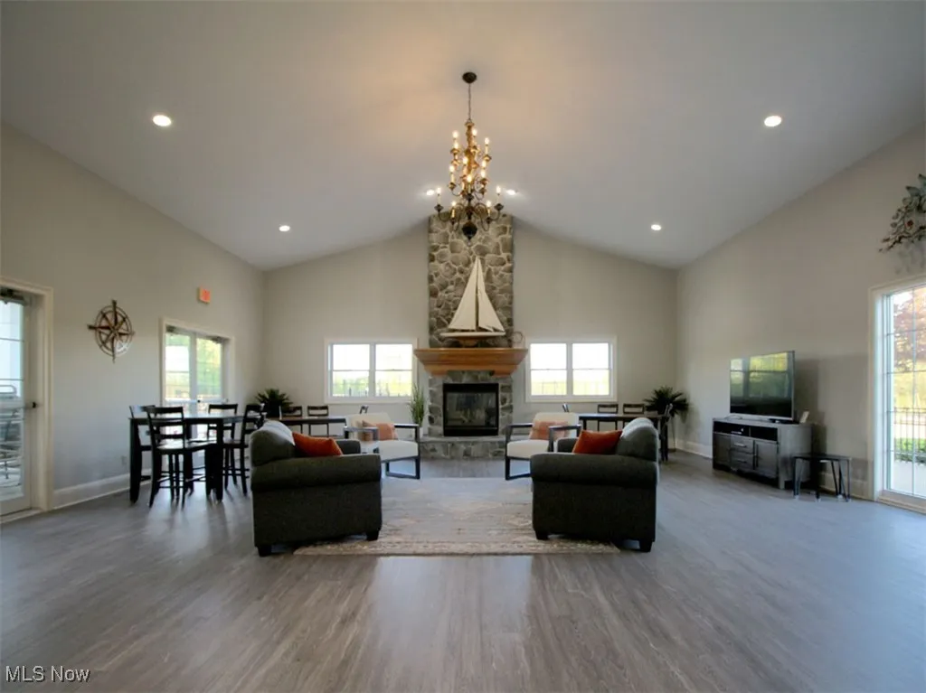 Residents' recently renovated clubhouse