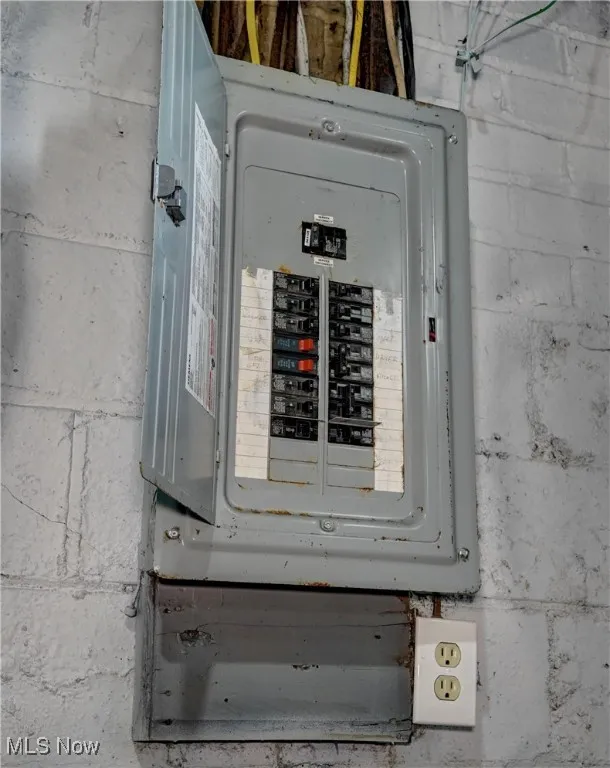 Utilities with electric panel