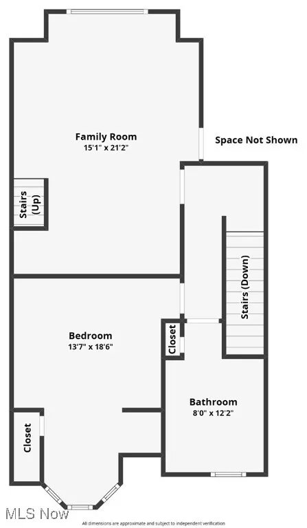 View of room layout