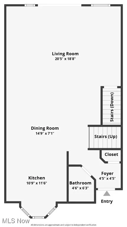View of home floor plan