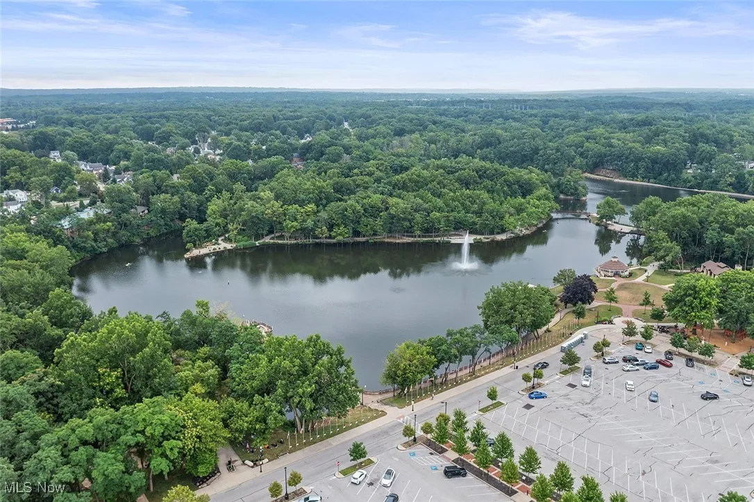 Bird's eye view of Coe Lake