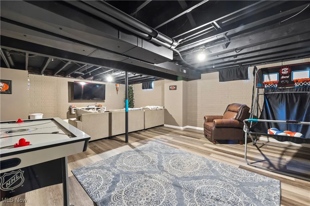 Finished basement