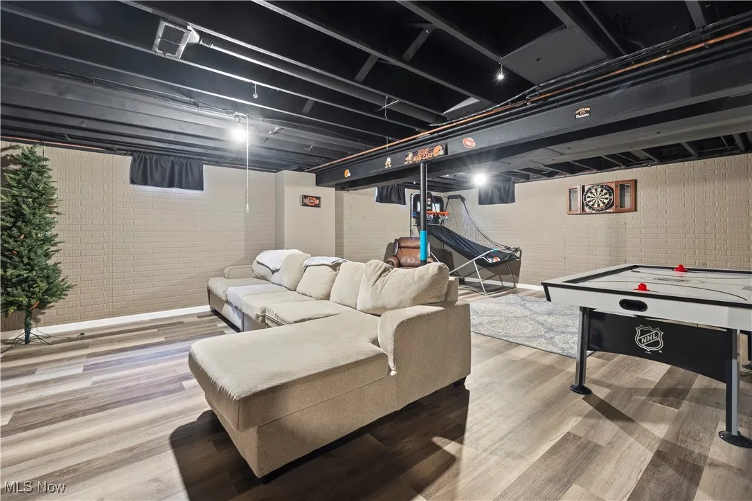 Finished basement