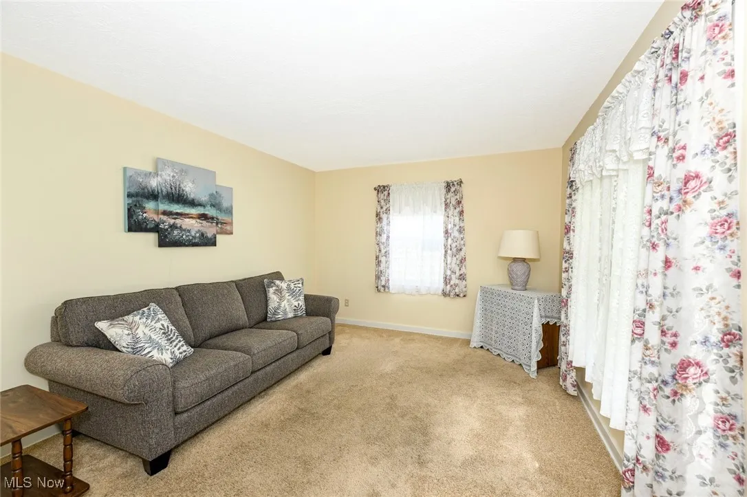 Spacious living room with natural lighting.
