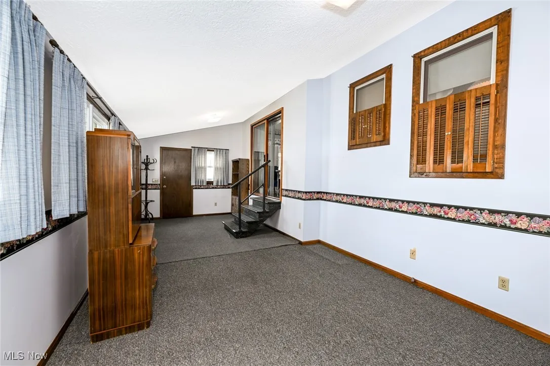Family room addition off of kitchen with access to the back yard.