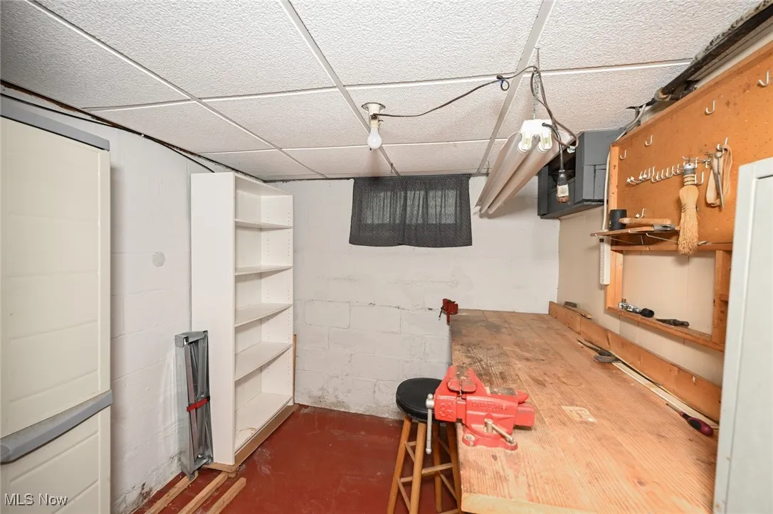 Work space area.