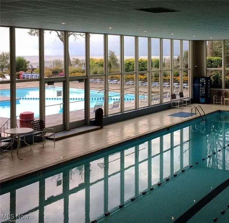 View of indoor pool
