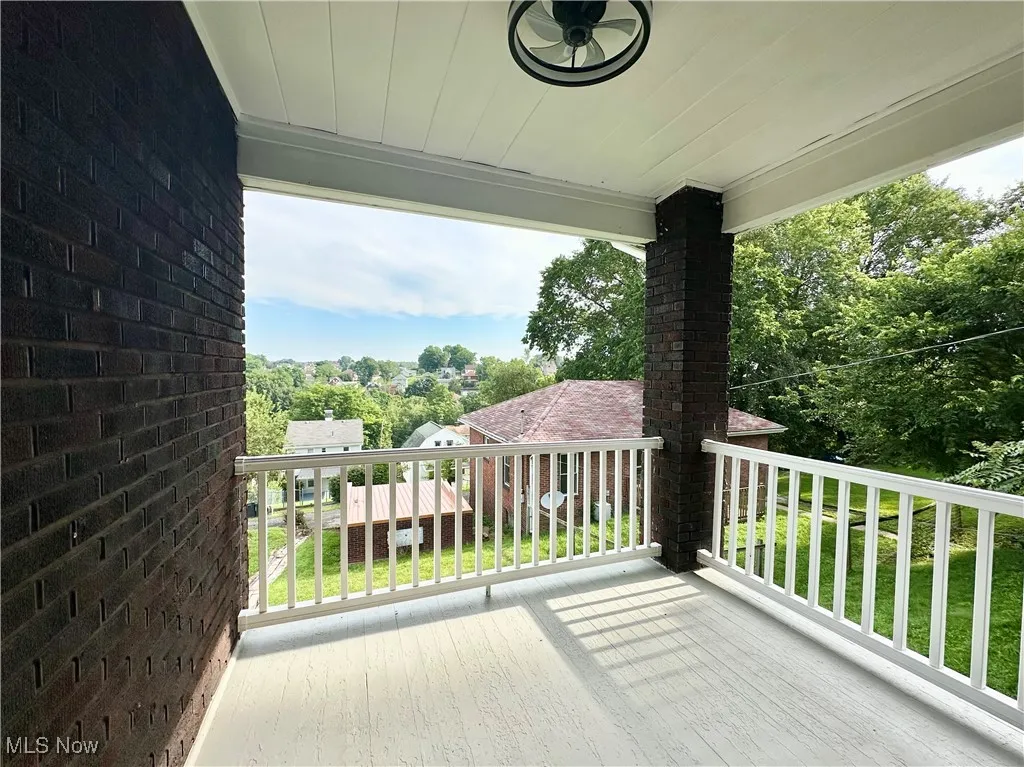 Rear Covered porch