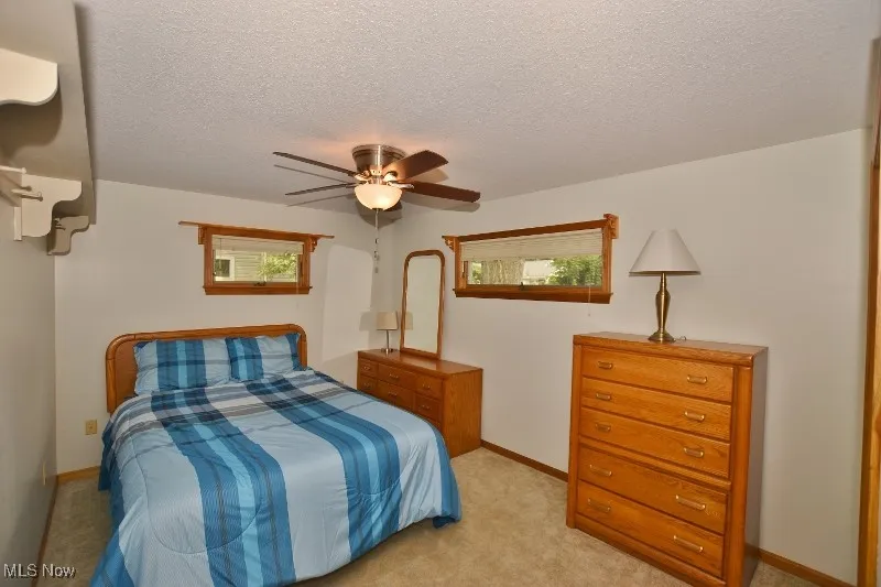 Spacious guest bedroom