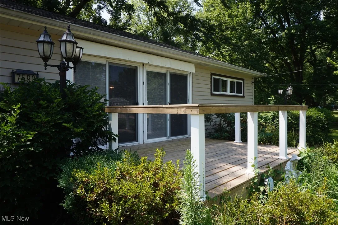 Front of home.