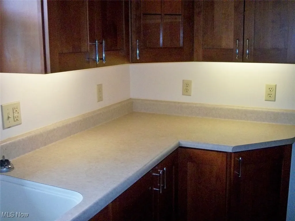 Under the cabinet lighting.