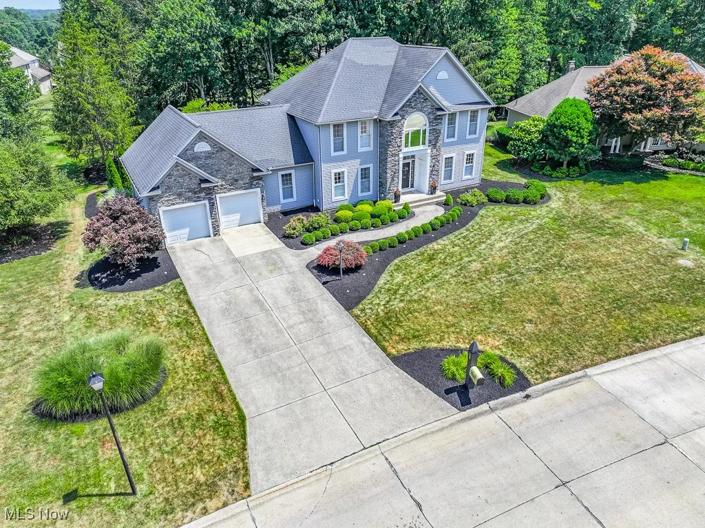 Sky view of home