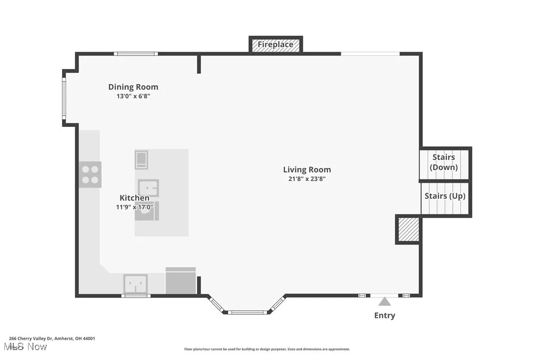 266 Cherry Valley Drive, Amherst, Ohio,MLS Now Listing ID