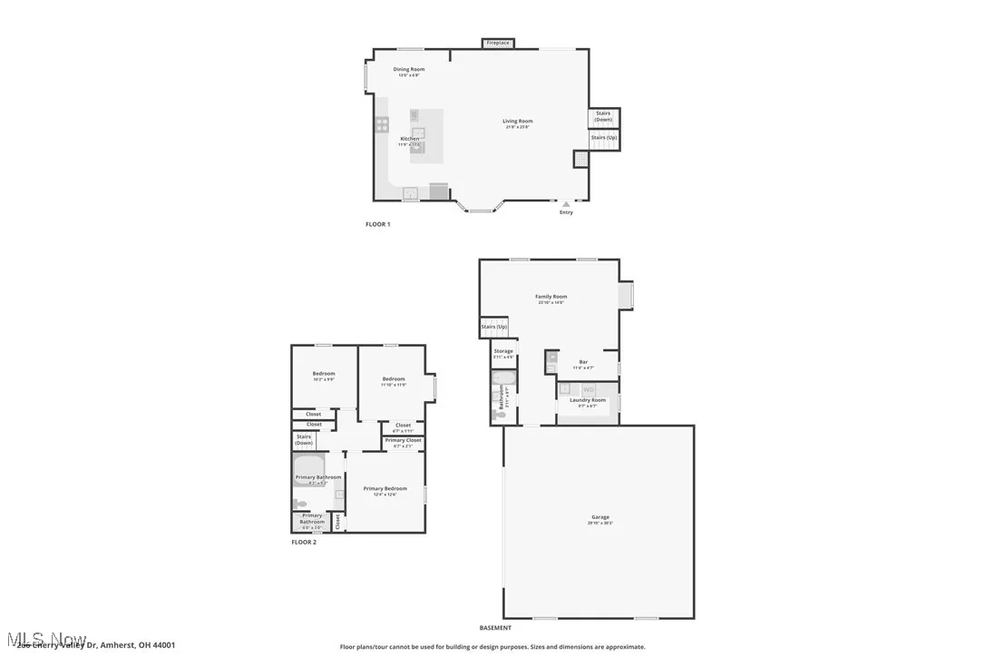 266 Cherry Valley Drive, Amherst, Ohio,MLS Now Listing ID