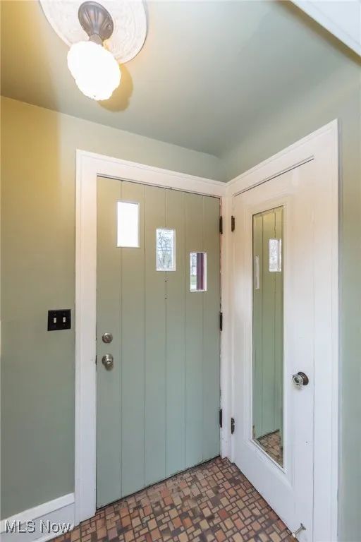 View of entrance foyer