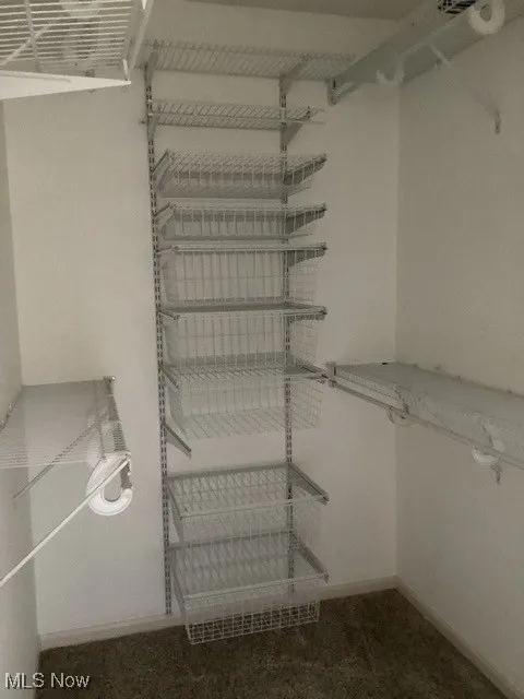 Primary walk-in closet