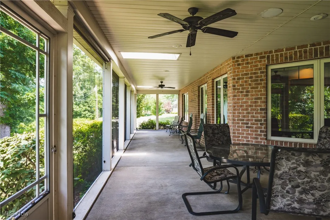 Screened Porch is accessed off the Great room and the Master Suite.