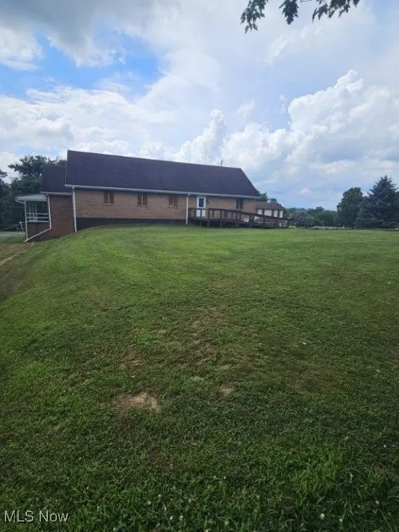 View of green lawn