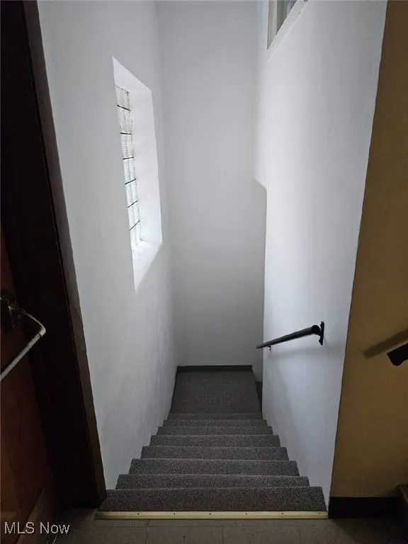 View of stairway