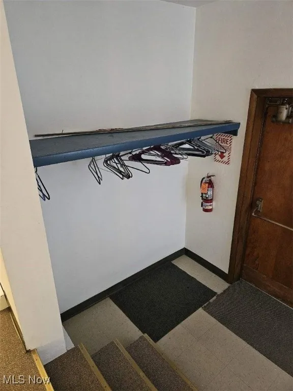 View of closet
