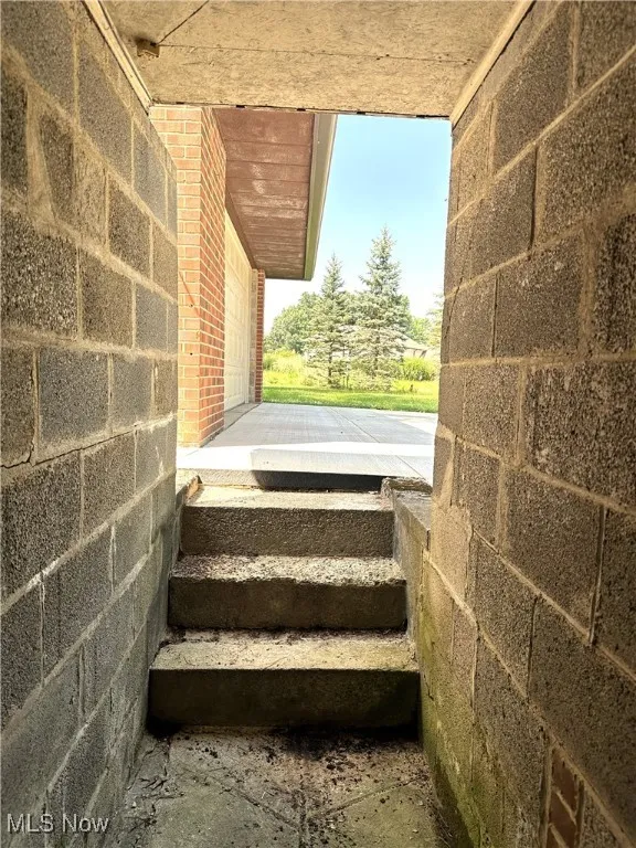 Walkway under the three-season room