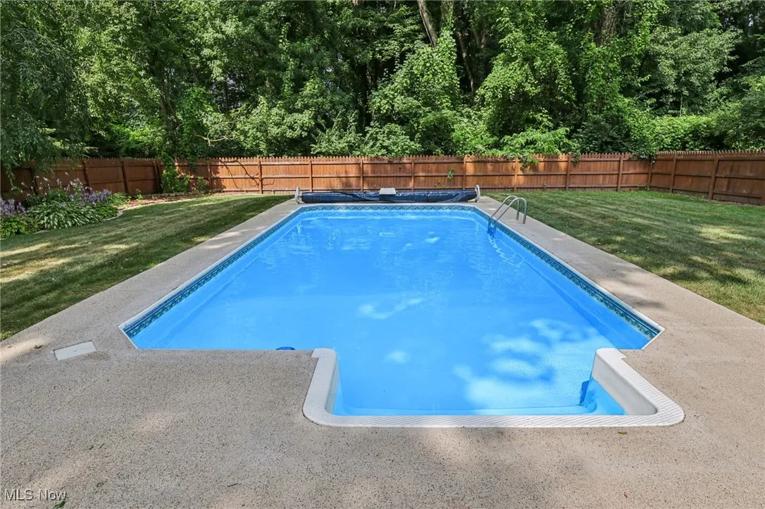 In-ground heated pool