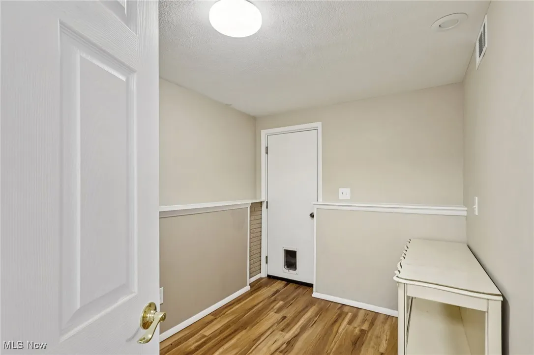 multiple use area to what you may need with door leading to garage with pet entrance