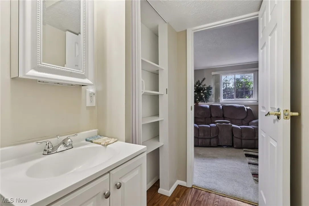 lower level full bathroom with walk-in shower