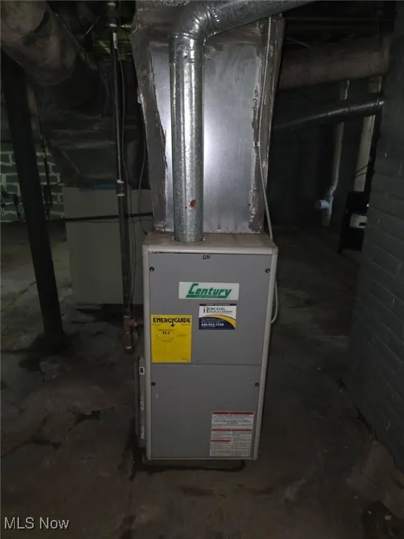 Utility room with heating unit (Good Mechanicals)