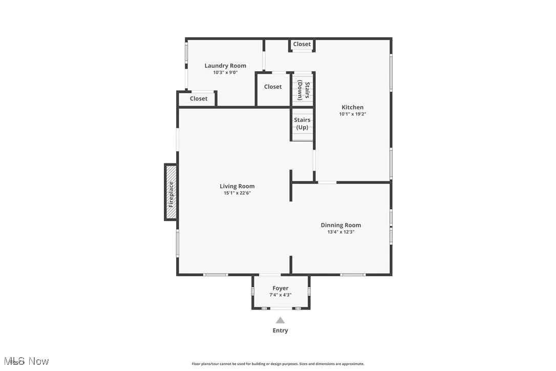View of home floor plan