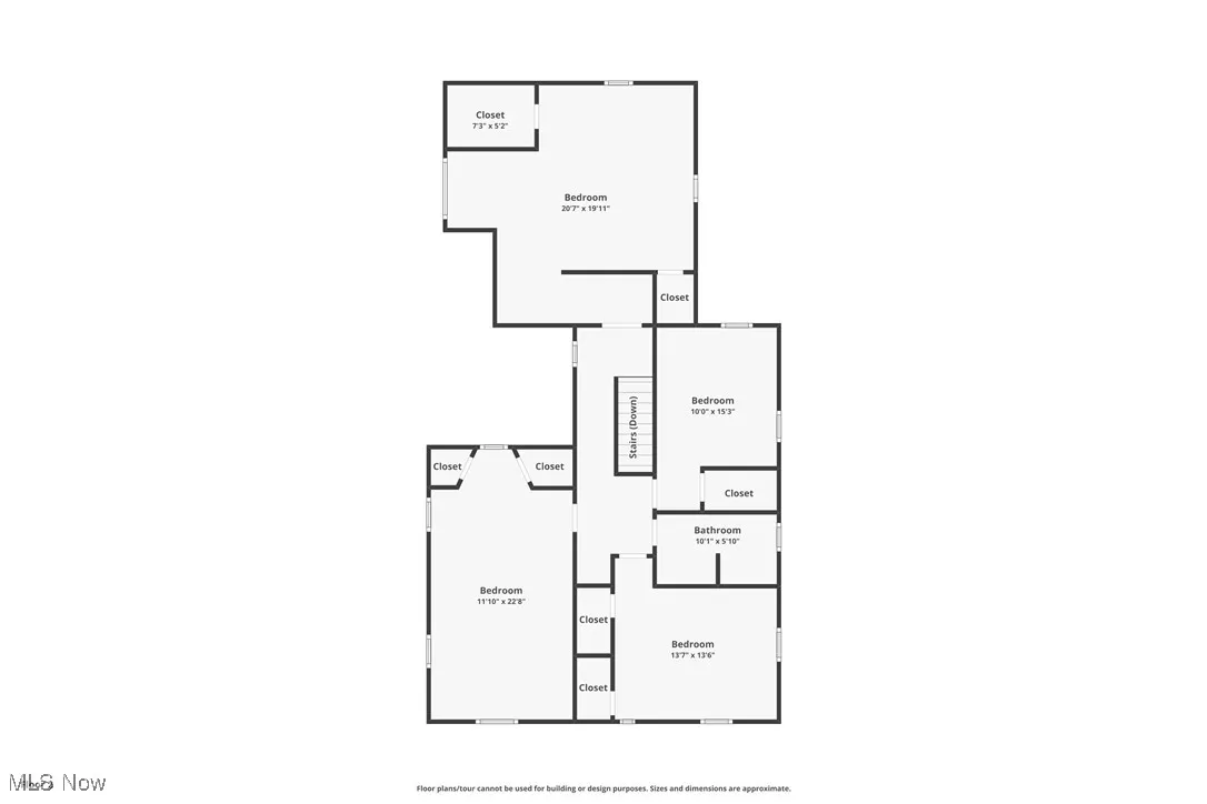 View of floor plan / room layout