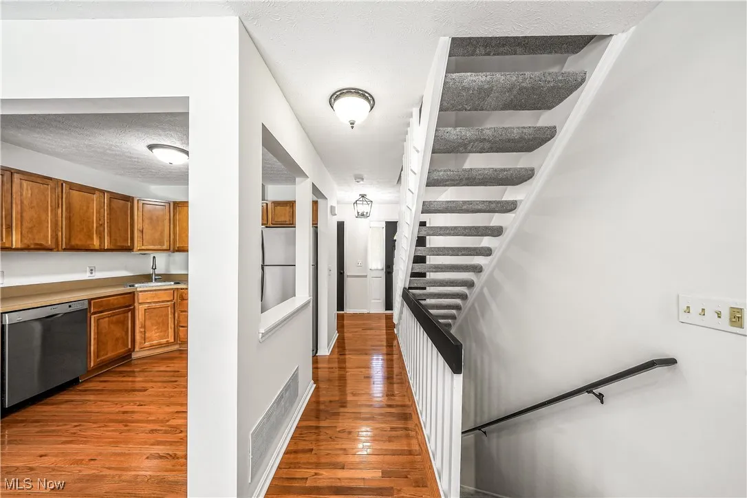 Hall and Stairway to Full Finished Basement