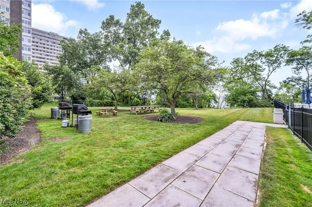 Picnic area with Lake Views