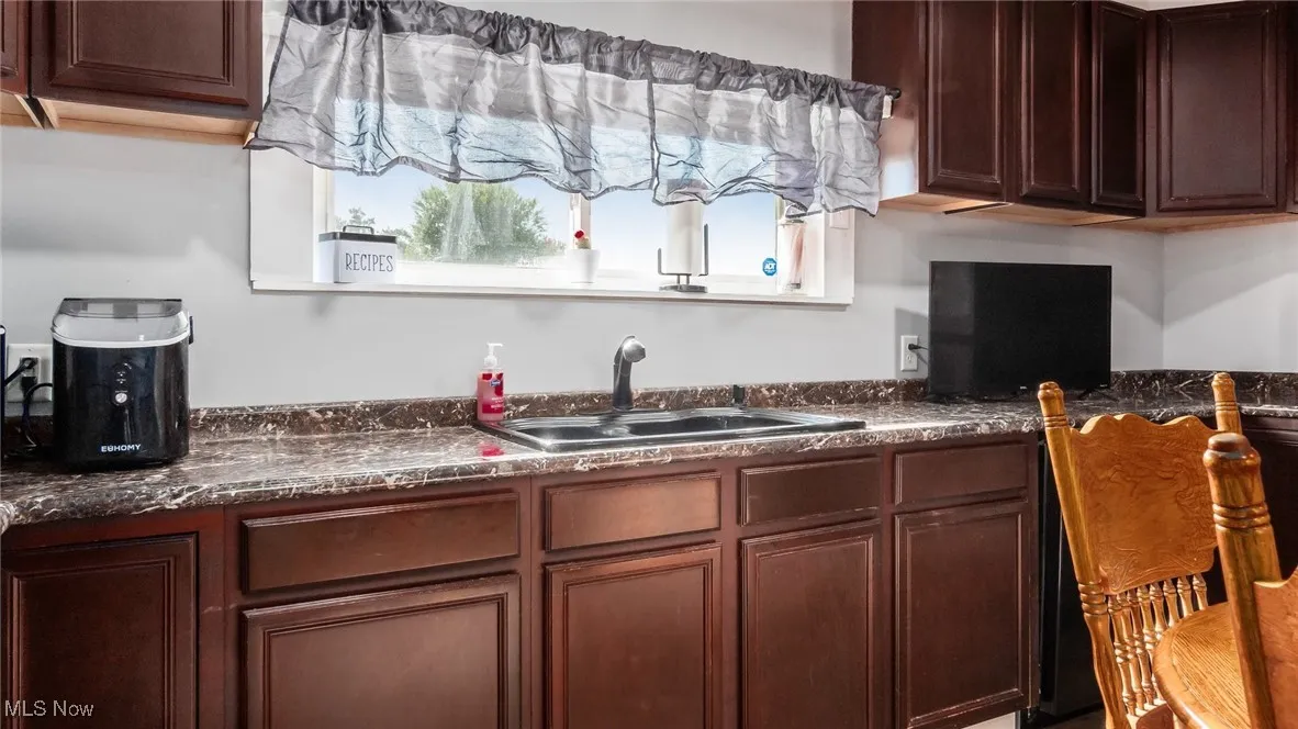 Kitchen with a sink