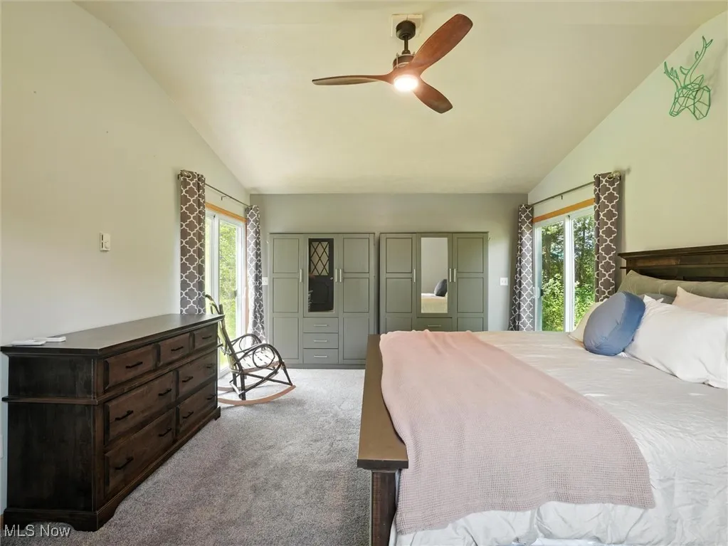 Large primary bedroom on first floor