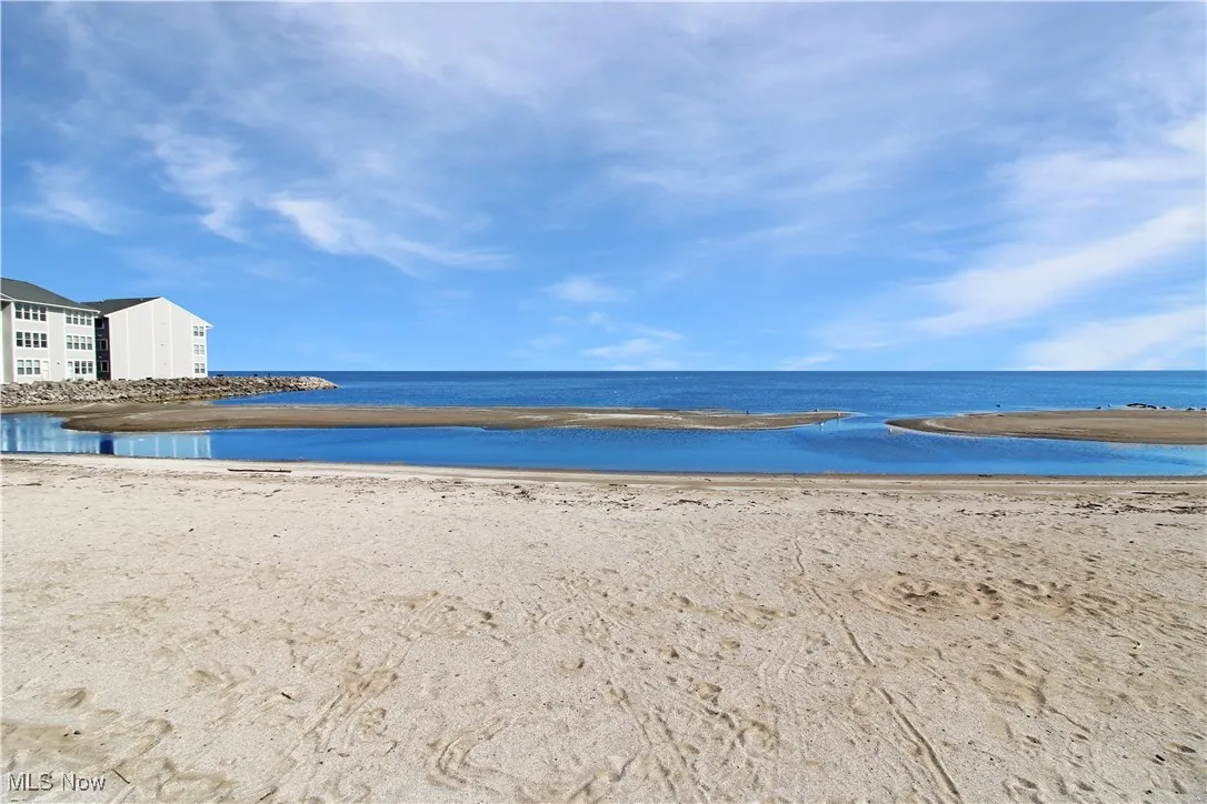 Water view with local beach