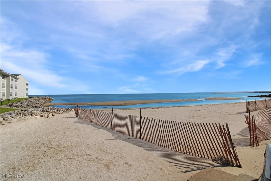 Water view with local beach