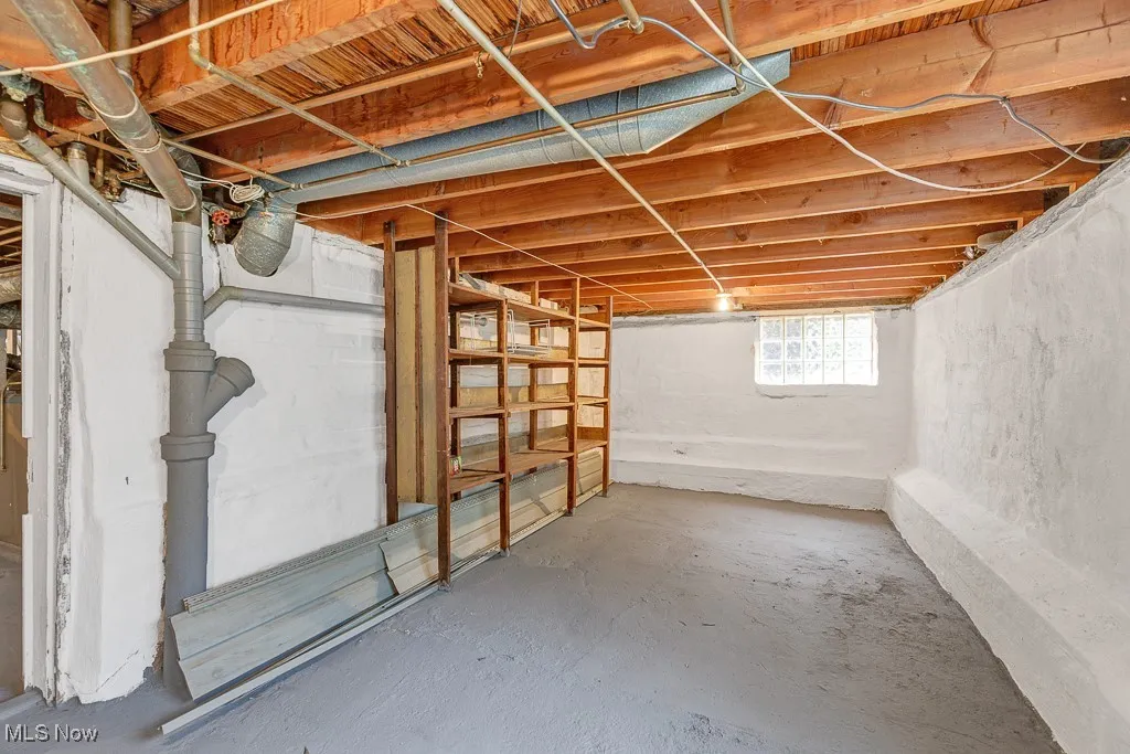 View of basement
