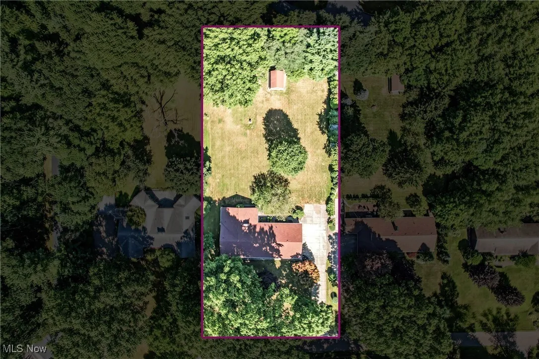 Just under a 1-acre lot