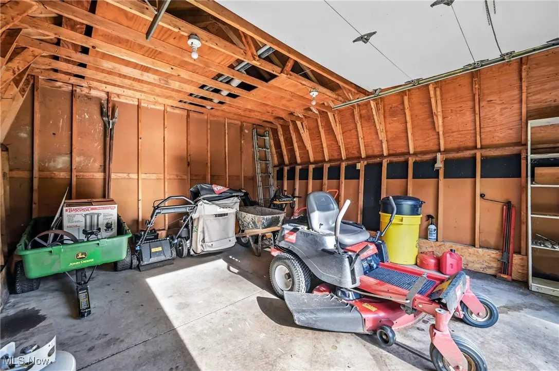 Back garage