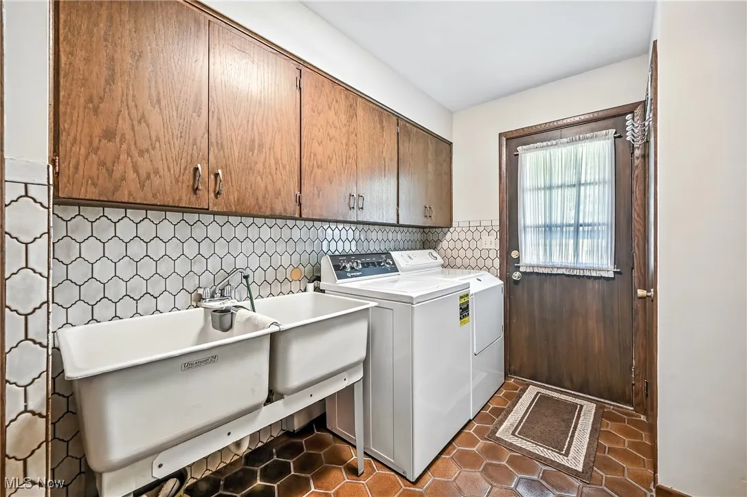First floor laundry room