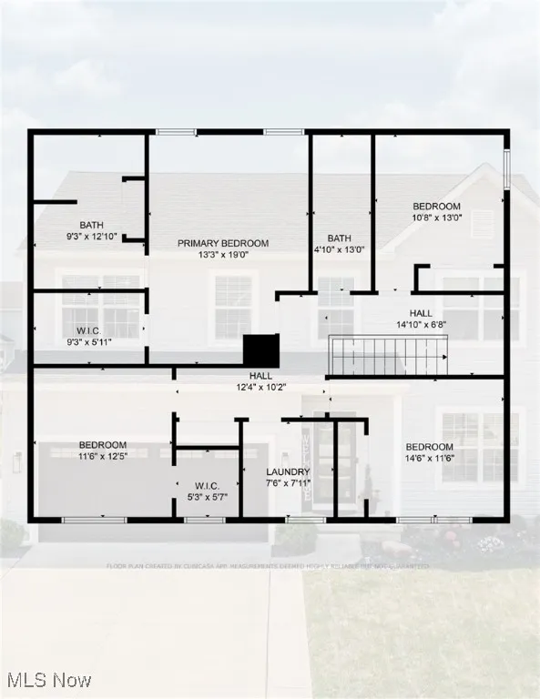 View of home floor plan