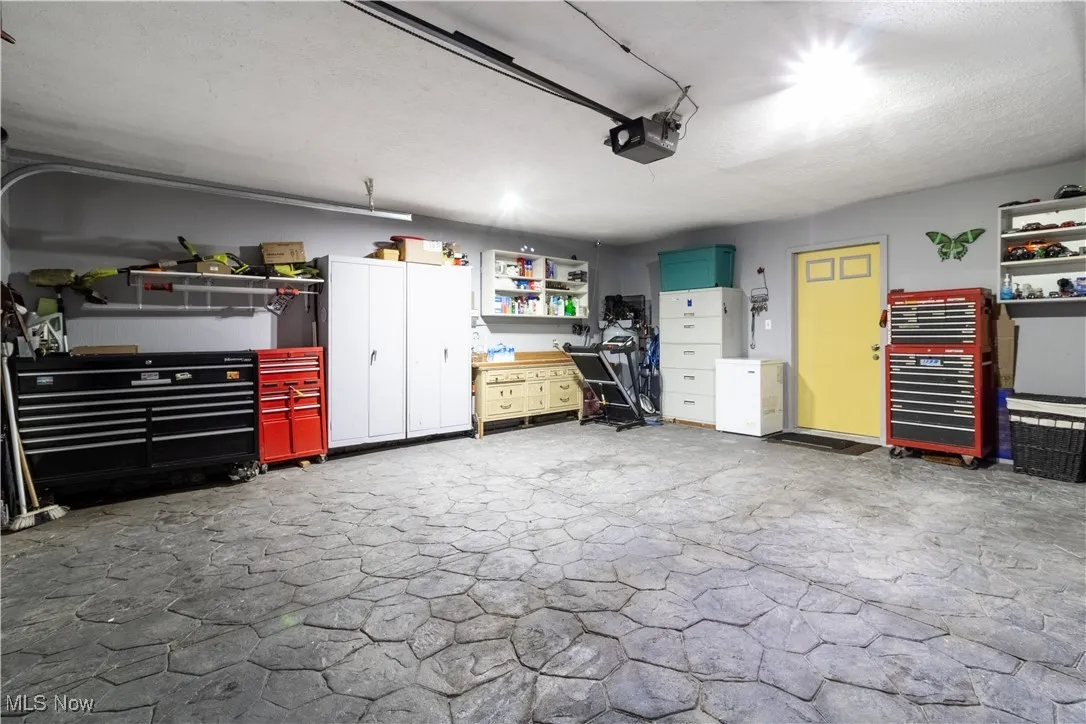 2 car attached garage