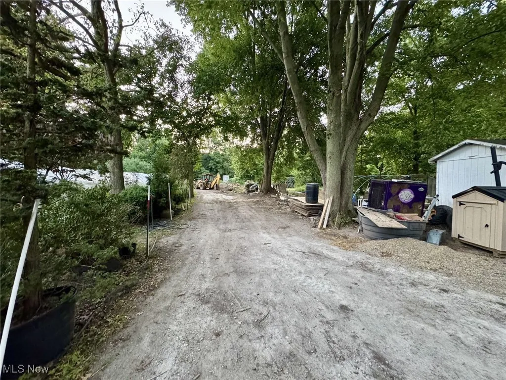 View of dirt / gravel road
