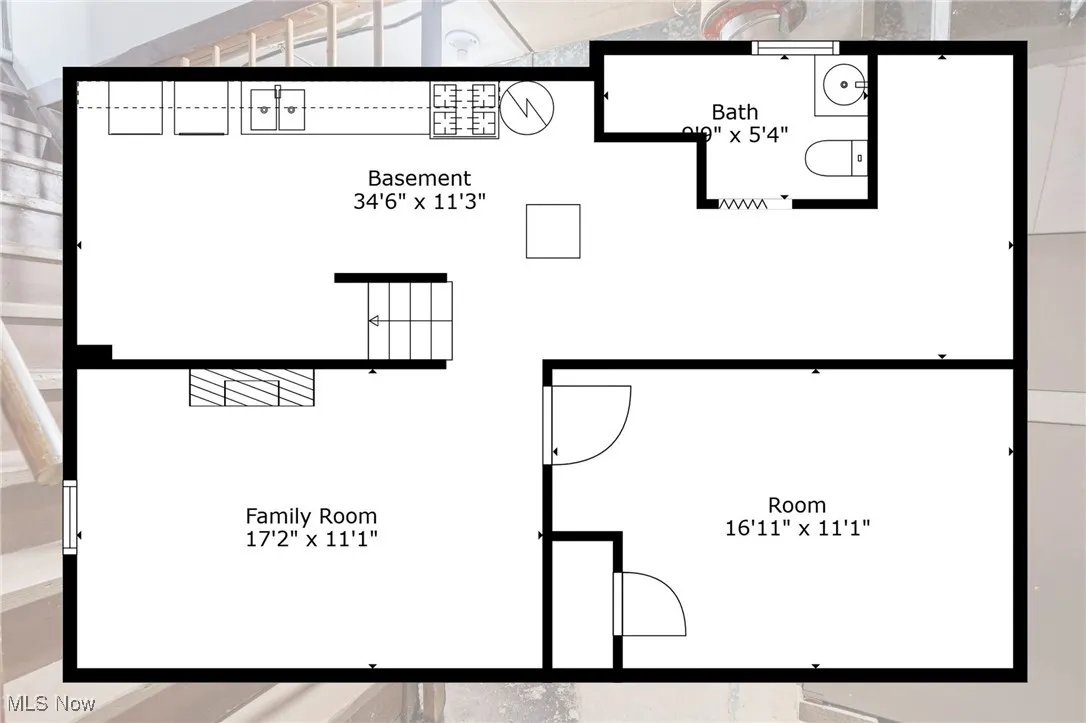 View of home floor plan