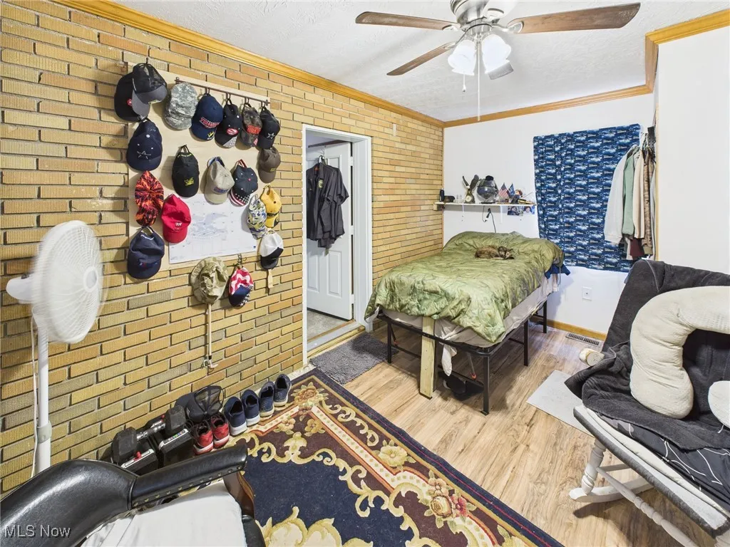 Fourth bedroom located on main floor