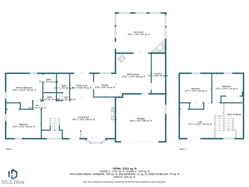 View of floor plan / room layout