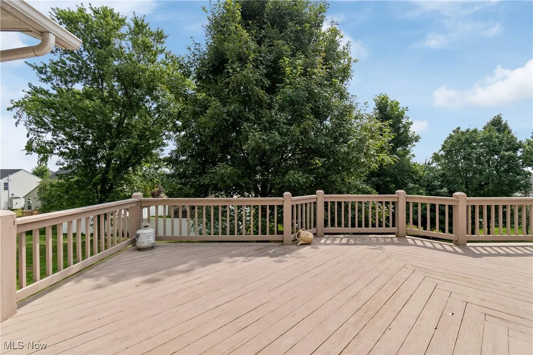 Large Deck off of Breakfast Area