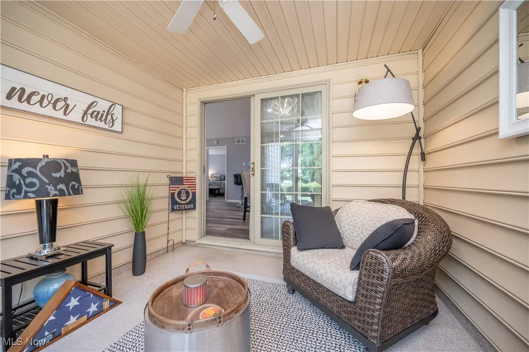 A sunny spot for relaxing.