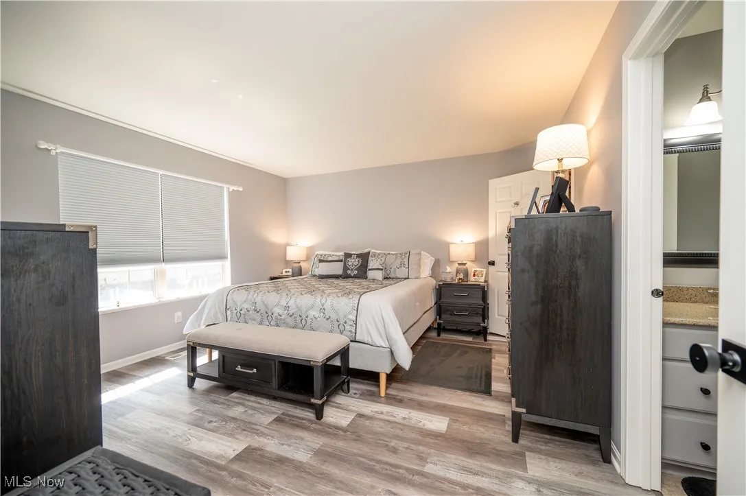 Primary bedroom is BIG!